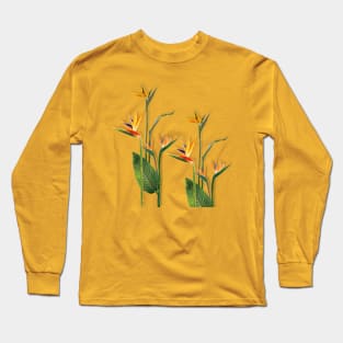 Birds of Paradise in Bloom Long Sleeve T-Shirt